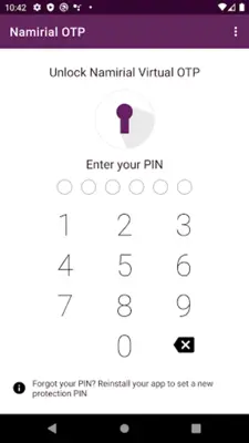 Namirial OTP android App screenshot 3